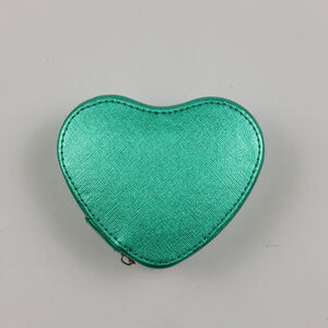 Stella & Max Heart Shaped Compact Jewelry Box Green (Pre-owned/as pictured)